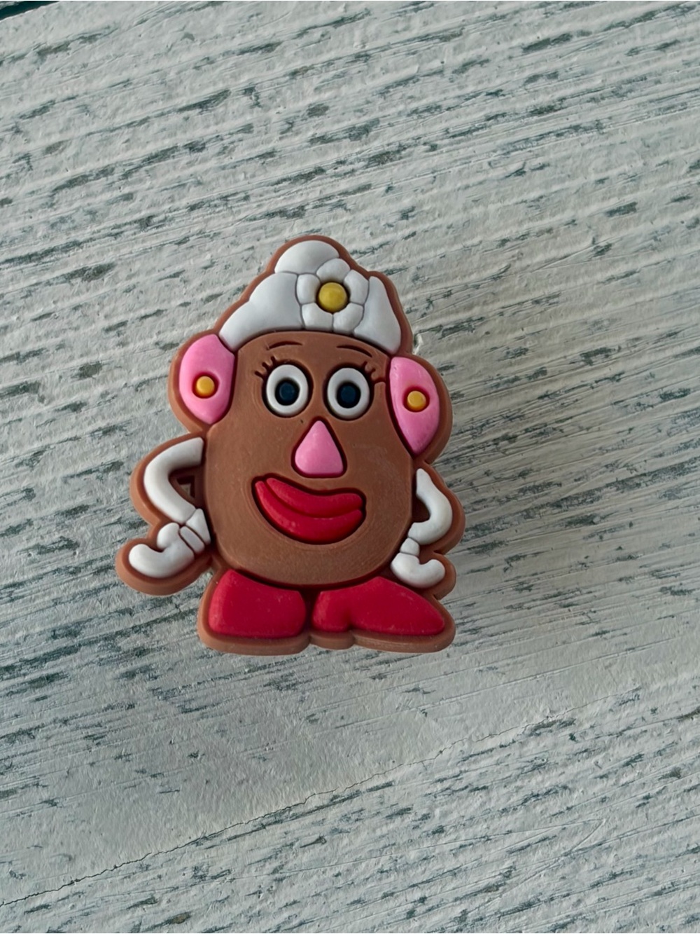 (5/$15) Mrs. Potato Head Inspired Crocs Show Charm - Unbranded